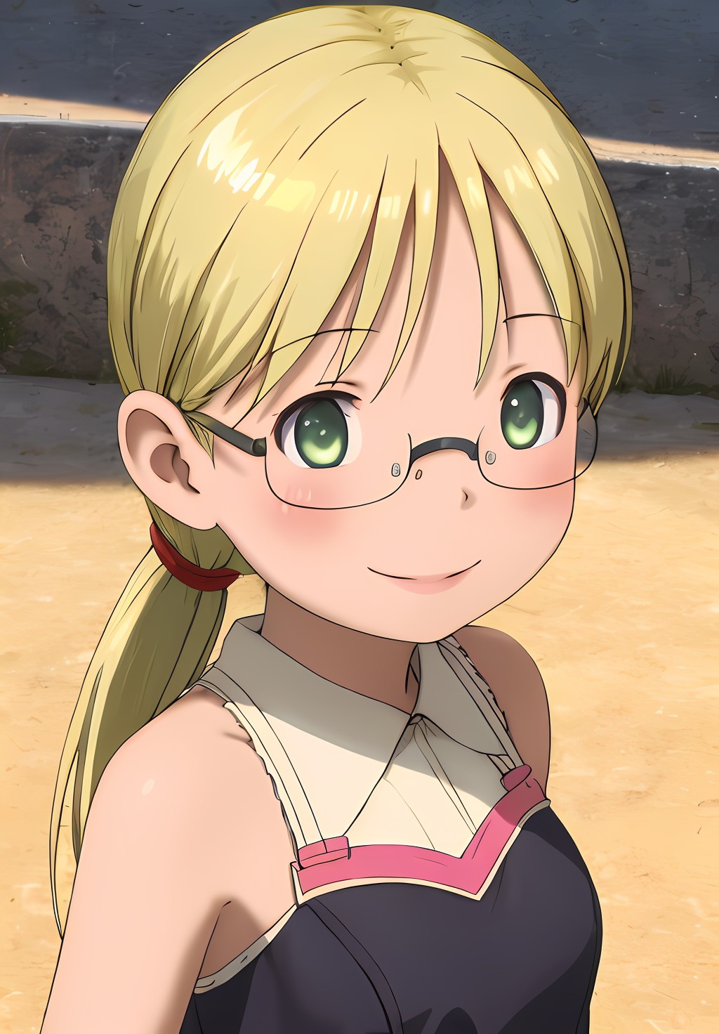 3242773914-2911259255-realcartoonAnime_v9-MadeintheAbyss Riko 1girl smile solo wink.jpg